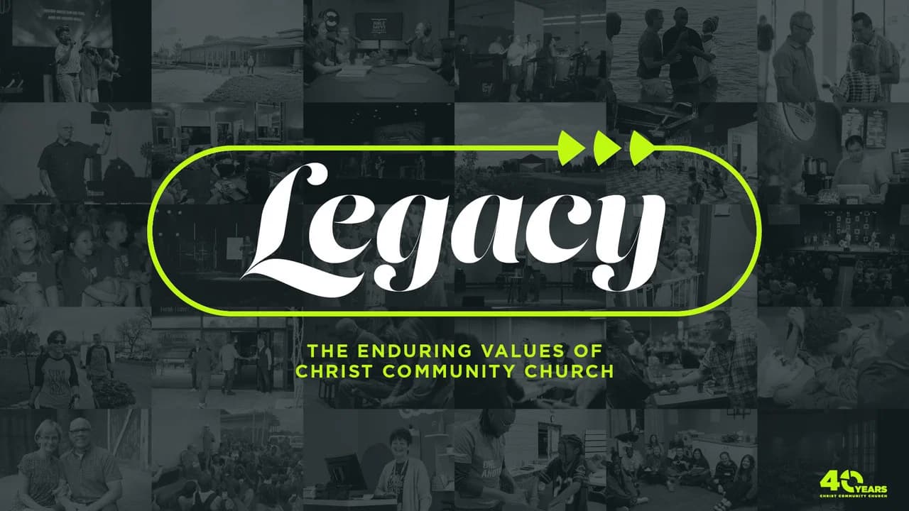 Making Passionate Disciples: 40 Years of Christ Community Church