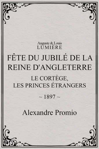 Fête du jubilé de la reine d'Angleterre : Le cortège, les princes étrangers