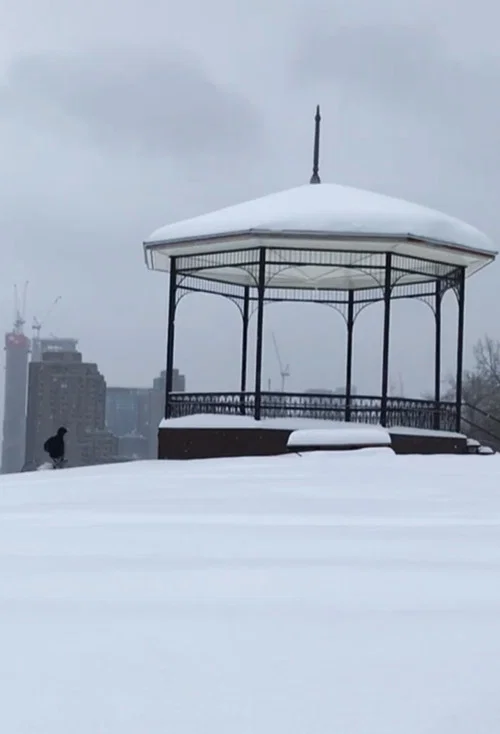 After a snowstorm